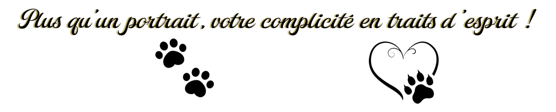 Portrait duo maître et animal