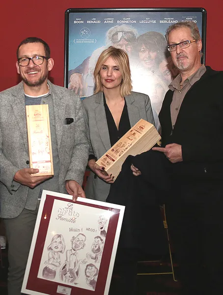 Avec Dany Boon et Laurence Arné