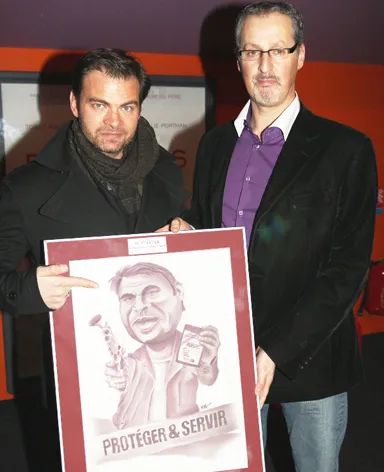 Avec Clovis Cornillac