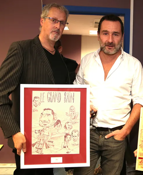 Avec Gilles Lelouche