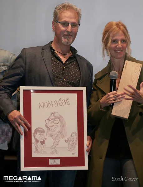 Avec Sandrine Kiberlain