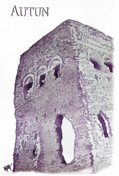 Autun : le temple de Janus