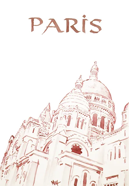 Paris : le Sacré Cœur Montmartre