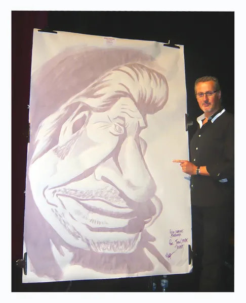 Caricatures géantes