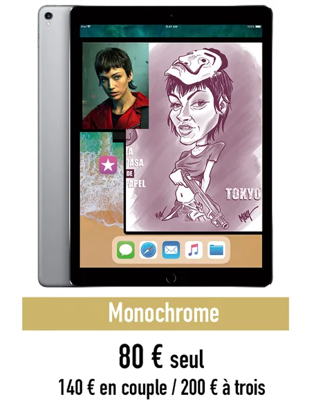 Caricatures & Portraits par photos