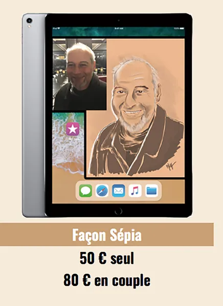Caricatures & Portraits par photos