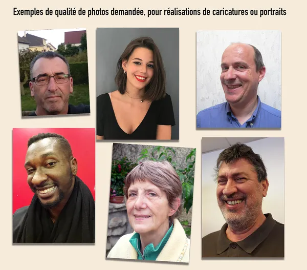 Caricatures & Portraits par photos
