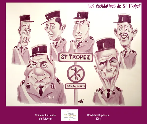 Dossier caricatures au vin