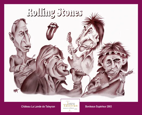 Dossier caricatures au vin