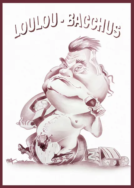 Dossier caricatures au vin